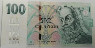 Czech Republic 100 Kroner, 2019 P-28 obverse